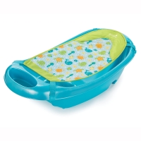 Summer Splish 'N Splash Newborn to Toddler Bath Tub, Blue