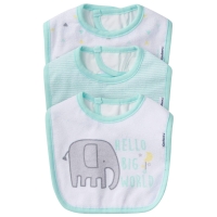 Gerber 3-Pack Neutral Animal Terry Bibs