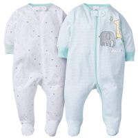 Gerber 2-Pack Neutral Elephant Sleep N' Play