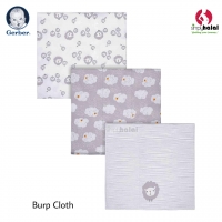 Gerber® 3-Pack Baby Unisex Lamb Knit Burpcloths