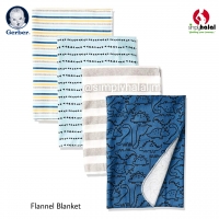 Gerber® 4-Pack Baby Boys Dinosaur Flannel Blankets
