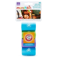 Munchkin Arm & Hammer Diaper Bag Refills, 4 Pack, 48 Bags