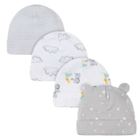 Gerber® 4-Pack Baby Neutral Caps