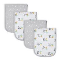 Gerber® 4-Pack Baby Neutral Terry Burp Cloths