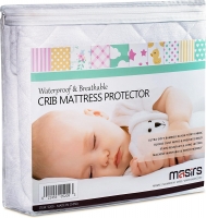 Waterproof Bamboo Crib Mattress Cover/Pad/Protector