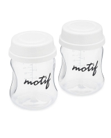 Motif Twist Breast Milk Storage and Collection Bottles