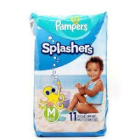 Pampers Splashers Size M Disposable Swim Pants 