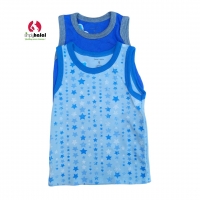 Boys Sleeveless Tops - Sold Singly