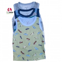 Boys Sleeveless Tops - Sold Singly