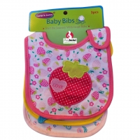 3-pack Baby Bibs 