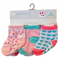 Petite l'amour Baby Ankle Socks 