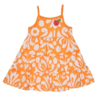 Tiered flower sundress set