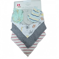 6 Pc Gift Set - Bibs & Mittens