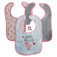 3-pack Baby Bibs 