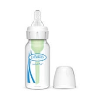 Dr. Brown’s Natural Flow® Anti-Colic Options+™ Narrow Baby Bottle 4 oz/125 mL