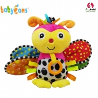 Plush Baby Rattle - Butterfly