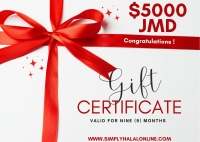 Gift Certificate - $5000 JMD