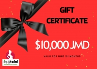 Gift Certificate - $10,000 JMD
