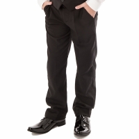 Black Dress Pants with Belt
