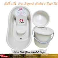 3 Pc Bath Set with in built support