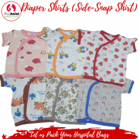 Newborn Diaper Tops (Front Snap) - Sold Singly