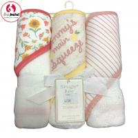 3 Pk Hooded Towels