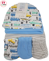 3 Pk Cap & 3 Pk Mitten Set