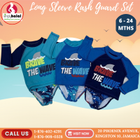 2 Pc Rash Guard Swim Set