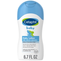 Cetaphil Baby Daily Lotion with Organic Calendula, Hypoallergenic, Sweet Almond & Sunflower Oils,6.7 Fl. Oz 