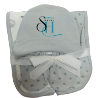 Hat, Mitten & Burp Set