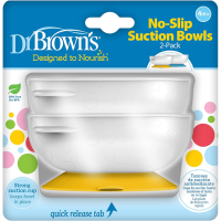 Dr. Brown's No-Slip Strong Suction Bowls for Babies and Toddlers