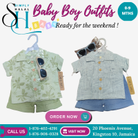 Boy's 2 Pc Outfit with Sunglasses