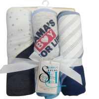 3 Pk Hooded Towels