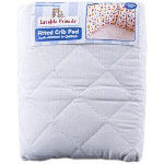 Lock-Stitched & Quilted Fitted Crib Pad