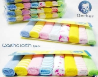 8-Pack Washcloths - Gerber