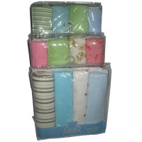 4-Pack Baby Washcloth Blanket